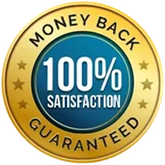 Gluco6 60-day money-back guarantee badge